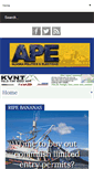 Mobile Screenshot of apeonline.org